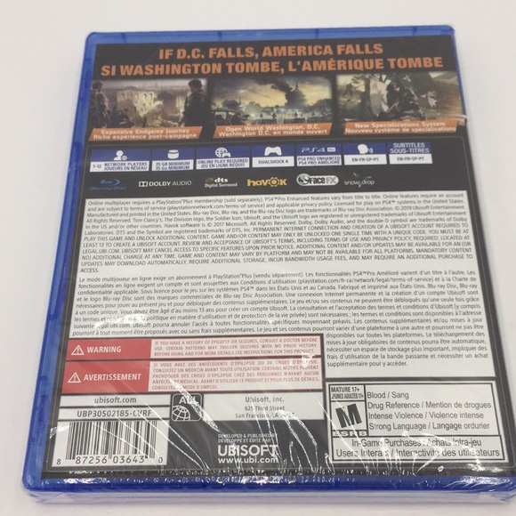 Sony PS4 PlayStation 4 Tom Clancy's The Division 2 Video Game - Picture 3 of 6